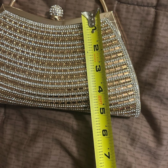 Kelli &  Katie gold and silver hand bag/purse - Picture 11 of 11